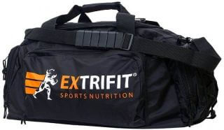 Extrifit Sportovní taška černá Šedá
