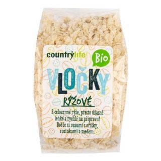 BIO Rýžové vločky 250 g - Country Life