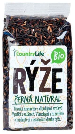 Country Life BIO Rýže černá natural 500 g