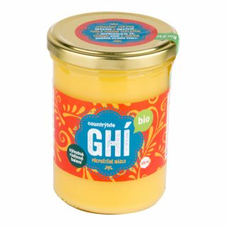 CountryLife Přepuštěné máslo GHI 450 ml BIO COUNTRY LIFE