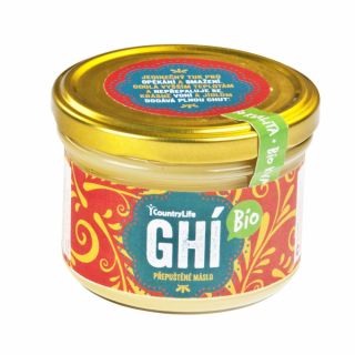 CountryLife Přepuštěné máslo GHI 220 ml BIO COUNTRY LIFE