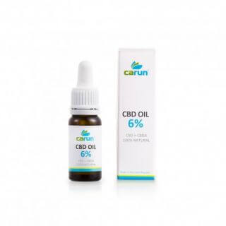 Carun Konopný olej 6% CBD + CBDA 10 ml