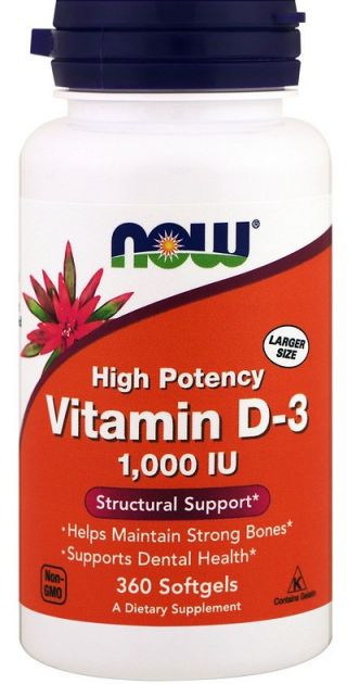 Now Foods – Vitamin D3 