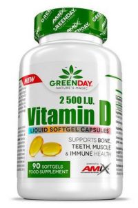 – Vitamin D 2500 I.U. – 90 kapslí