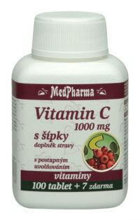 MedPharma Vitamín C 1000mg s šípky 