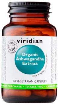 Organic Ashwagandha Extract (Indický ženšen) 60 kapslí