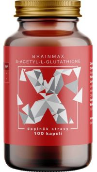 BrainMax S-Acetyl-L-Glutathione 100 mg 100 kapslí