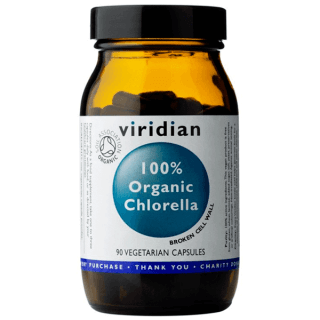 Viridian Chlorella Organic 90 kapslí
