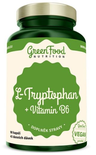 GreenFood L-Tryptophan + Vitamín B6