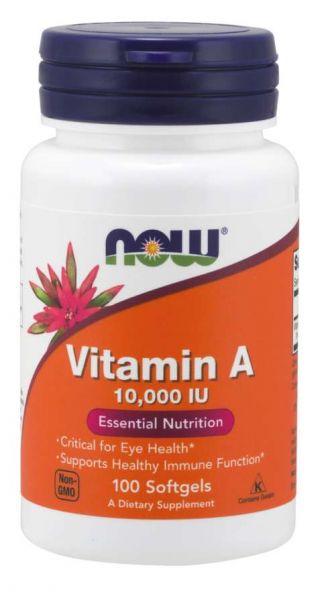 Now® Foods NOW Vitamin A, 10000 IU