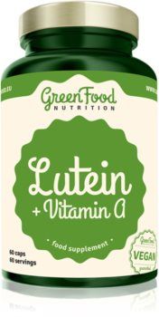 GreenFood Lutein + Vitamin A 60 kapslí