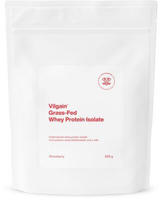 Vilgain Grass-Fed Whey Protein Isolate 500 g