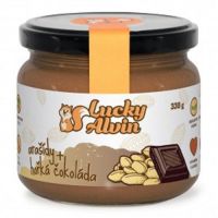 Lucky Alvin Arašídový Krém s Hořkou Čokoládou 330g