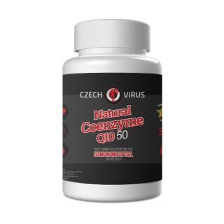 Czech Virus Natural Coenzyme Q10 50 100 kapslí