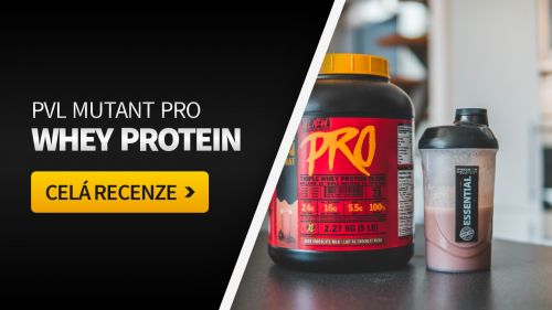 PVL Mutant Pro [recenze]: Protein, který užíval sám Rich Piana