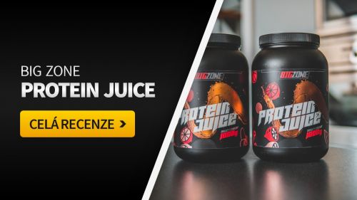 Big Zone Protein Juice [recenze]: Lahodný protein s výborným nutričním profilem