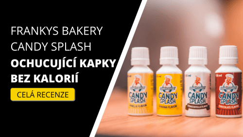 Frankys Bakery Candy Splash [recenze]: oblíbené bezkalorické ochucující kapky
