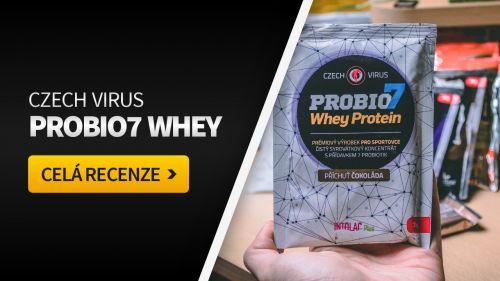 Czech Virus Probio7 [recenze]: Chutný protein s bezkonkurenční stravitelností
