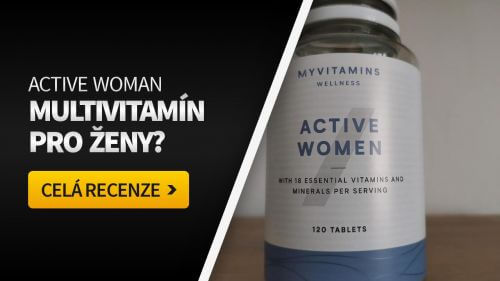 MyProtein Active Women: Kvalitní multivitamín pro ženy? 