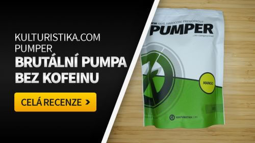 Kulturistika.com Pumper: Brutální pumpa bez stimulantů [recenze]