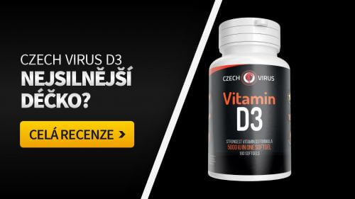 Czech Virus Vitamín D3: Nejsilnější déčko na trhu? [recenze]