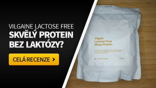 Vilgain Lactose Free Protein: Naprosto perfektní protein [recenze]