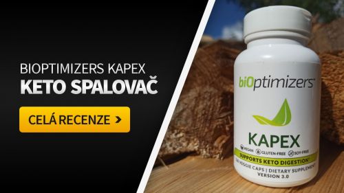 Kapex: Netradiční spalovač tuků nejen pro fanoušky ketodiet