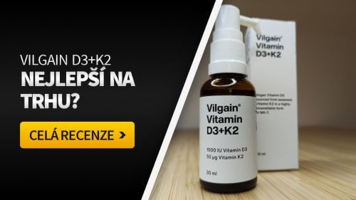 Vilgain Vitamín D3 + K2: Jedno z nejlepších déček na trhu [recenze]