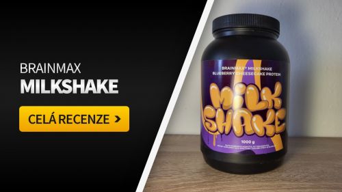 BrainMax Milkshake: Protein pro fajnšmekry [recenze]